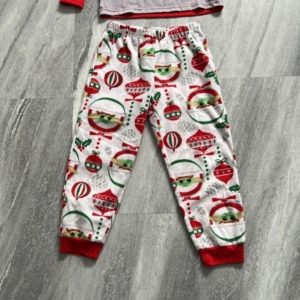 Unisex Baby Yoda The Child Christmas Pajamas Kids size 6 holiday pjs Star Wars